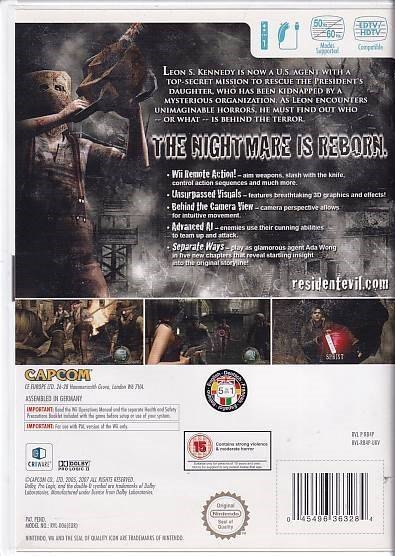 Resident Evil 4 Wii Edition - Wii (B Grade) (Genbrug)